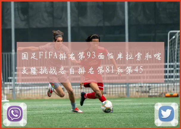 国足FIFA排名第93面临库拉索和喀麦隆挑战各自排名第81和第45